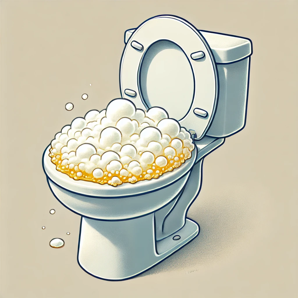 foamy urine